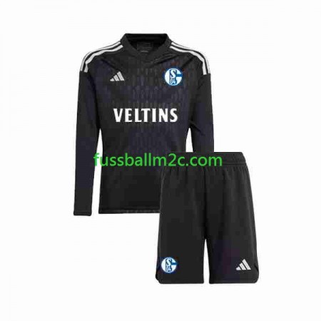 Fußballtrikots Schalke 04 Torwart Kinder Auswärts Trikotsatz 2023-2024 Langarm Fußballtrikots Schalke 04 Torwart Kinder Auswärts Trikotsatz 2023-2024 Langarm